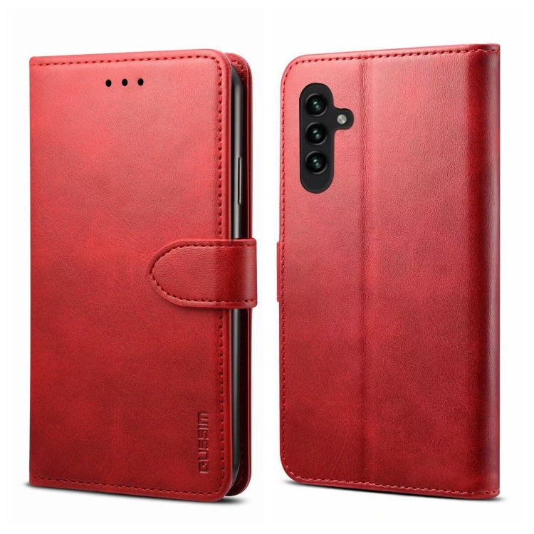 GUSSIM Horizontal Flip Leather Phone Case