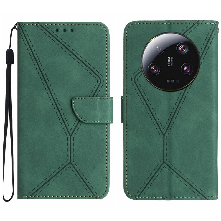 Stitching Embossed Leather Phone Case, For Xiaomi 13 Ultra, For Xiaomi Redmi Note 12 4G, For Xiaomi Redmi A1 / A2, For Xiaomi Redmi 11A, For Xiaomi Redmi Note 12 Pro+, For Redmi Note 12 Pro 5G, For Xiaomi POCO X5 Pro, For Xiaomi Redmi Note 12 5G