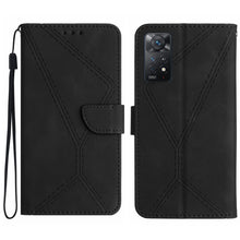 Load image into Gallery viewer, Stitching Embossed Leather Phone Case, For Xiaomi Redmi 12 5G, For Xiaomi 13T / 13T Pro, For Xiaomi Redmi 12 4G Global, For Xiaomi POCO F5 5G, For Xiaomi POCO F5 Pro 5G, For Xiaomi Redmi Note 12S, For Xiaomi Redmi A1+ / A2+, For Redmi Note 12 Pro 4G