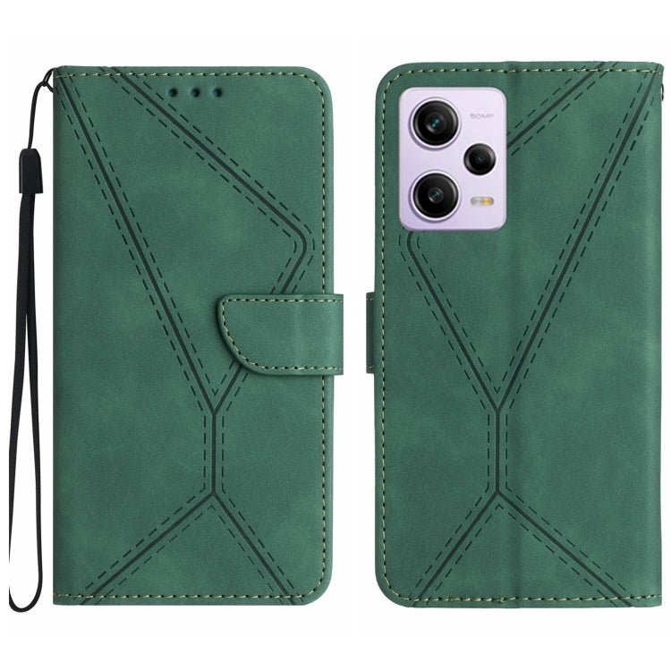 Stitching Embossed Leather Phone Case, For Xiaomi 13 Ultra, For Xiaomi Redmi Note 12 4G, For Xiaomi Redmi A1 / A2, For Xiaomi Redmi 11A, For Xiaomi Redmi Note 12 Pro+, For Redmi Note 12 Pro 5G, For Xiaomi POCO X5 Pro, For Xiaomi Redmi Note 12 5G
