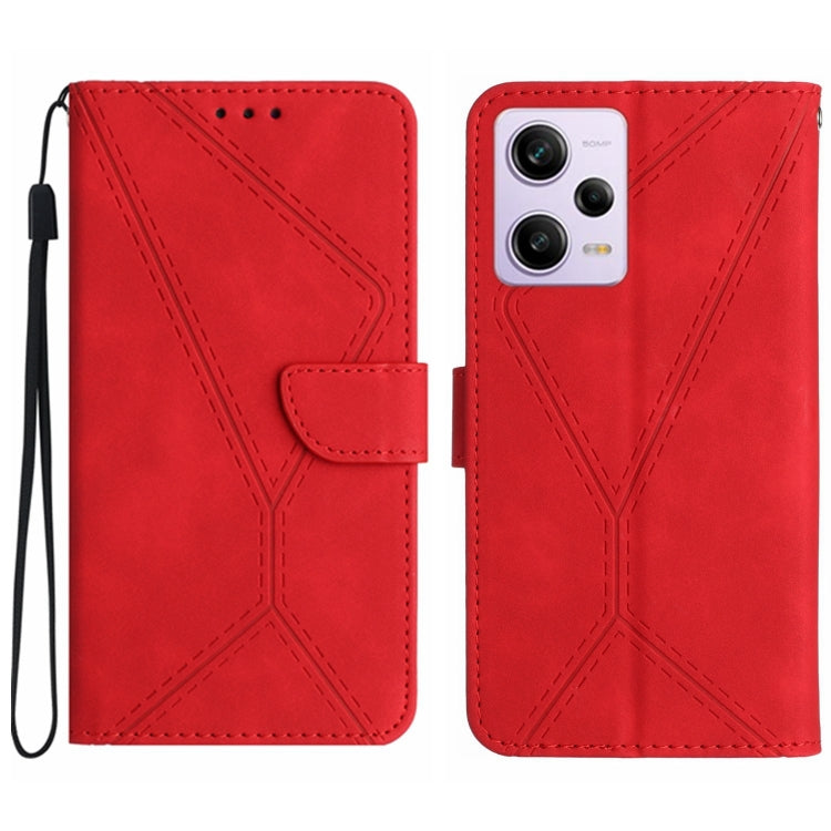 Stitching Embossed Leather Phone Case, For Xiaomi 13 Ultra, For Xiaomi Redmi Note 12 4G, For Xiaomi Redmi A1 / A2, For Xiaomi Redmi 11A, For Xiaomi Redmi Note 12 Pro+, For Redmi Note 12 Pro 5G, For Xiaomi POCO X5 Pro, For Xiaomi Redmi Note 12 5G