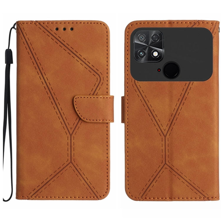 Stitching Embossed Leather Phone Case, For Xiaomi 13 Lite, For Xiaomi 13 Pro, For Xiaomi 13, For Xiaomi 12T / 12T Pro, For Xiaomi POCO M5 / M4 5G, For Xiaomi POCO M5S, For Xiaomi POCO X4 GT, For Xiaomi POCO C40