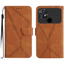 Load image into Gallery viewer, Stitching Embossed Leather Phone Case, For Xiaomi 13 Lite, For Xiaomi 13 Pro, For Xiaomi 13, For Xiaomi 12T / 12T Pro, For Xiaomi POCO M5 / M4 5G, For Xiaomi POCO M5S, For Xiaomi POCO X4 GT, For Xiaomi POCO C40