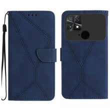 Load image into Gallery viewer, Stitching Embossed Leather Phone Case, For Xiaomi 13 Lite, For Xiaomi 13 Pro, For Xiaomi 13, For Xiaomi 12T / 12T Pro, For Xiaomi POCO M5 / M4 5G, For Xiaomi POCO M5S, For Xiaomi POCO X4 GT, For Xiaomi POCO C40