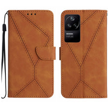 Load image into Gallery viewer, Stitching Embossed Leather Phone Case, For Redmi Note 11 4G Global, For Xiaomi POCO F4 5G, For Xiaomi Redmi 10A, For Xiaomi Redmi 10C