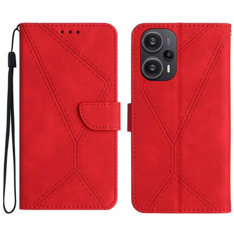Stitching Embossed Leather Phone Case, For Xiaomi Redmi 12 5G, For Xiaomi 13T / 13T Pro, For Xiaomi Redmi 12 4G Global, For Xiaomi POCO F5 5G, For Xiaomi POCO F5 Pro 5G, For Xiaomi Redmi Note 12S, For Xiaomi Redmi A1+ / A2+, For Redmi Note 12 Pro 4G