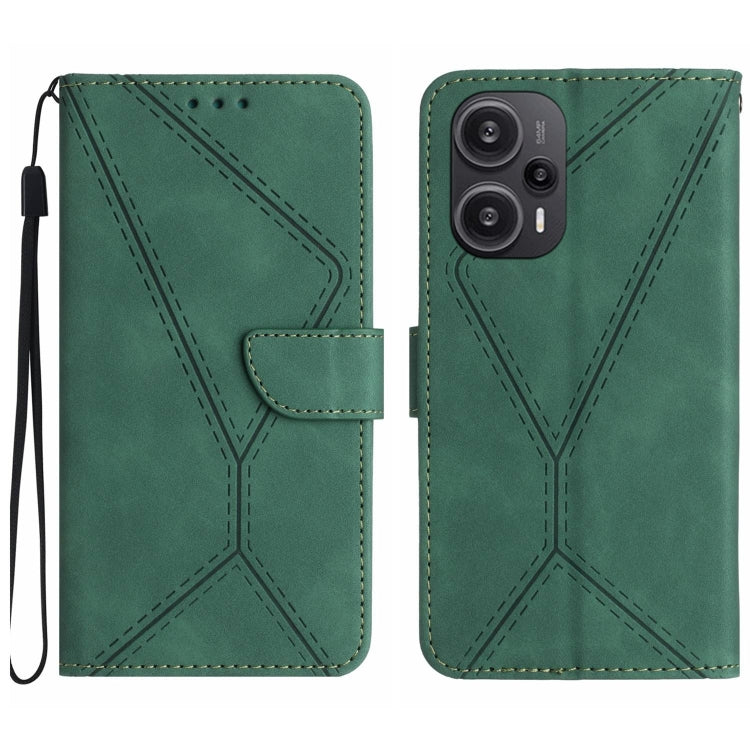Stitching Embossed Leather Phone Case, For Xiaomi Redmi 12 5G, For Xiaomi 13T / 13T Pro, For Xiaomi Redmi 12 4G Global, For Xiaomi POCO F5 5G, For Xiaomi POCO F5 Pro 5G, For Xiaomi Redmi Note 12S, For Xiaomi Redmi A1+ / A2+, For Redmi Note 12 Pro 4G