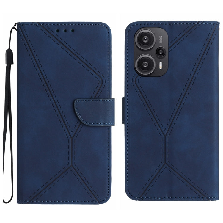 Stitching Embossed Leather Phone Case, For Xiaomi Redmi 12 5G, For Xiaomi 13T / 13T Pro, For Xiaomi Redmi 12 4G Global, For Xiaomi POCO F5 5G, For Xiaomi POCO F5 Pro 5G, For Xiaomi Redmi Note 12S, For Xiaomi Redmi A1+ / A2+, For Redmi Note 12 Pro 4G