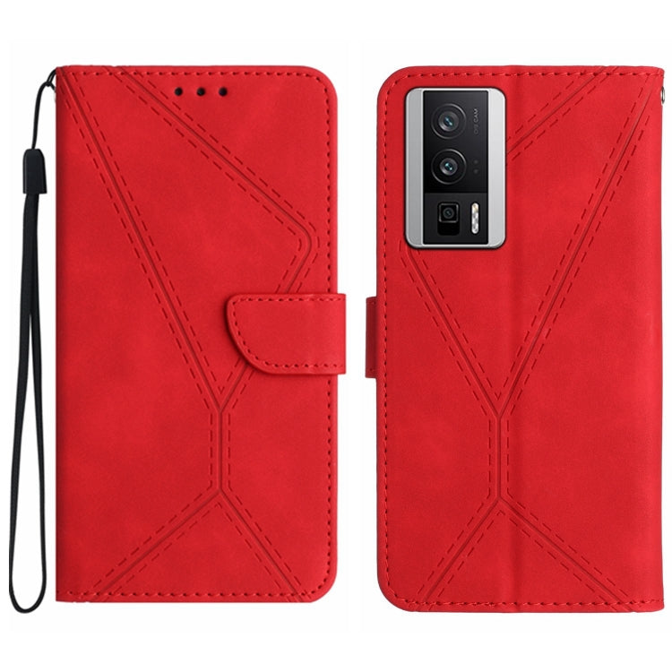 Stitching Embossed Leather Phone Case, For Xiaomi Redmi 12 5G, For Xiaomi 13T / 13T Pro, For Xiaomi Redmi 12 4G Global, For Xiaomi POCO F5 5G, For Xiaomi POCO F5 Pro 5G, For Xiaomi Redmi Note 12S, For Xiaomi Redmi A1+ / A2+, For Redmi Note 12 Pro 4G