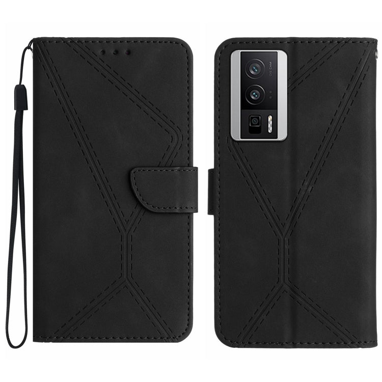 Stitching Embossed Leather Phone Case, For Xiaomi Redmi 12 5G, For Xiaomi 13T / 13T Pro, For Xiaomi Redmi 12 4G Global, For Xiaomi POCO F5 5G, For Xiaomi POCO F5 Pro 5G, For Xiaomi Redmi Note 12S, For Xiaomi Redmi A1+ / A2+, For Redmi Note 12 Pro 4G