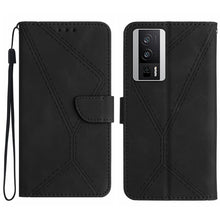Load image into Gallery viewer, Stitching Embossed Leather Phone Case, For Xiaomi Redmi 12 5G, For Xiaomi 13T / 13T Pro, For Xiaomi Redmi 12 4G Global, For Xiaomi POCO F5 5G, For Xiaomi POCO F5 Pro 5G, For Xiaomi Redmi Note 12S, For Xiaomi Redmi A1+ / A2+, For Redmi Note 12 Pro 4G