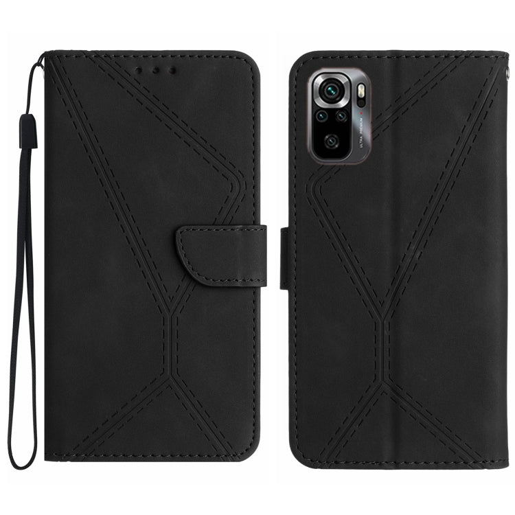 Stitching Embossed Leather Phone Case, For Xiaomi 13 Lite, For Xiaomi 13 Pro, For Xiaomi 13, For Xiaomi 12T / 12T Pro, For Xiaomi POCO M5 / M4 5G, For Xiaomi POCO M5S, For Xiaomi POCO X4 GT, For Xiaomi POCO C40