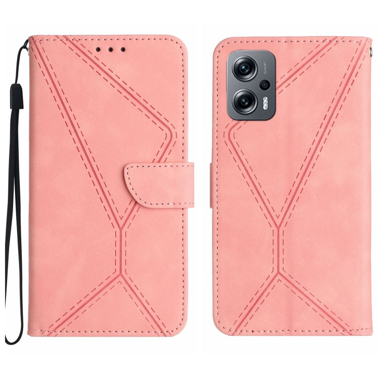 Stitching Embossed Leather Phone Case, For Xiaomi 13 Lite, For Xiaomi 13 Pro, For Xiaomi 13, For Xiaomi 12T / 12T Pro, For Xiaomi POCO M5 / M4 5G, For Xiaomi POCO M5S, For Xiaomi POCO X4 GT, For Xiaomi POCO C40