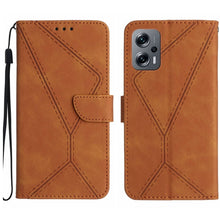 Load image into Gallery viewer, Stitching Embossed Leather Phone Case, For Xiaomi 13 Lite, For Xiaomi 13 Pro, For Xiaomi 13, For Xiaomi 12T / 12T Pro, For Xiaomi POCO M5 / M4 5G, For Xiaomi POCO M5S, For Xiaomi POCO X4 GT, For Xiaomi POCO C40