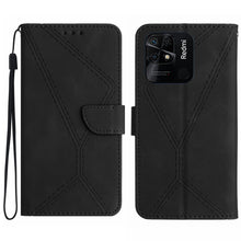 Load image into Gallery viewer, Stitching Embossed Leather Phone Case, For Redmi Note 11 4G Global, For Xiaomi POCO F4 5G, For Xiaomi Redmi 10A, For Xiaomi Redmi 10C