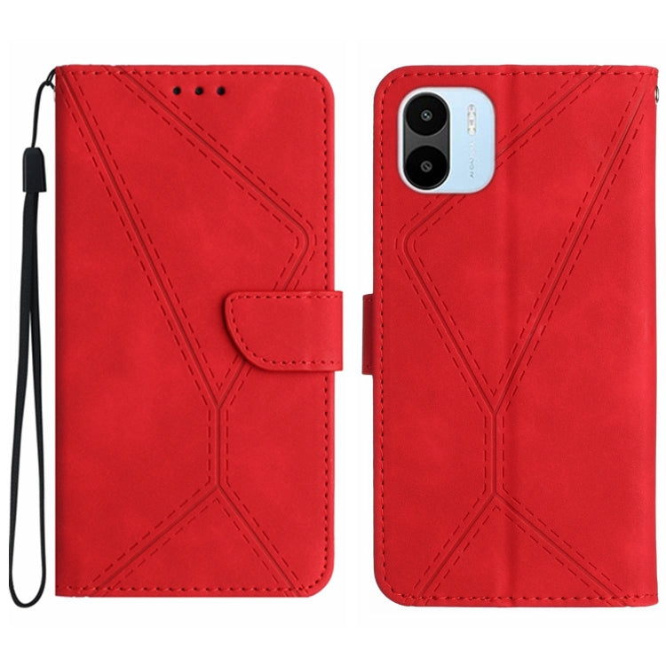 Stitching Embossed Leather Phone Case, For Xiaomi Redmi 12 5G, For Xiaomi 13T / 13T Pro, For Xiaomi Redmi 12 4G Global, For Xiaomi POCO F5 5G, For Xiaomi POCO F5 Pro 5G, For Xiaomi Redmi Note 12S, For Xiaomi Redmi A1+ / A2+, For Redmi Note 12 Pro 4G