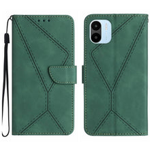 Load image into Gallery viewer, Stitching Embossed Leather Phone Case, For Xiaomi Redmi 12 5G, For Xiaomi 13T / 13T Pro, For Xiaomi Redmi 12 4G Global, For Xiaomi POCO F5 5G, For Xiaomi POCO F5 Pro 5G, For Xiaomi Redmi Note 12S, For Xiaomi Redmi A1+ / A2+, For Redmi Note 12 Pro 4G