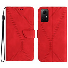 Load image into Gallery viewer, Stitching Embossed Leather Phone Case, For Xiaomi Redmi 12 5G, For Xiaomi 13T / 13T Pro, For Xiaomi Redmi 12 4G Global, For Xiaomi POCO F5 5G, For Xiaomi POCO F5 Pro 5G, For Xiaomi Redmi Note 12S, For Xiaomi Redmi A1+ / A2+, For Redmi Note 12 Pro 4G