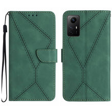 Load image into Gallery viewer, Stitching Embossed Leather Phone Case, For Xiaomi Redmi 12 5G, For Xiaomi 13T / 13T Pro, For Xiaomi Redmi 12 4G Global, For Xiaomi POCO F5 5G, For Xiaomi POCO F5 Pro 5G, For Xiaomi Redmi Note 12S, For Xiaomi Redmi A1+ / A2+, For Redmi Note 12 Pro 4G