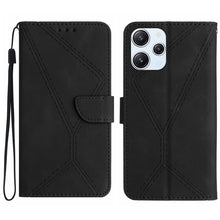 Load image into Gallery viewer, Stitching Embossed Leather Phone Case, For Xiaomi Redmi 12 5G, For Xiaomi 13T / 13T Pro, For Xiaomi Redmi 12 4G Global, For Xiaomi POCO F5 5G, For Xiaomi POCO F5 Pro 5G, For Xiaomi Redmi Note 12S, For Xiaomi Redmi A1+ / A2+, For Redmi Note 12 Pro 4G