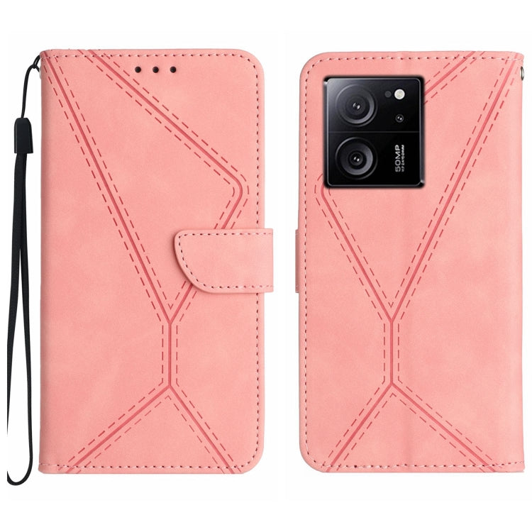 Stitching Embossed Leather Phone Case, For Xiaomi Redmi 12 5G, For Xiaomi 13T / 13T Pro, For Xiaomi Redmi 12 4G Global, For Xiaomi POCO F5 5G, For Xiaomi POCO F5 Pro 5G, For Xiaomi Redmi Note 12S, For Xiaomi Redmi A1+ / A2+, For Redmi Note 12 Pro 4G
