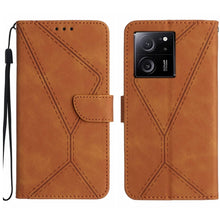 Load image into Gallery viewer, Stitching Embossed Leather Phone Case, For Xiaomi Redmi 12 5G, For Xiaomi 13T / 13T Pro, For Xiaomi Redmi 12 4G Global, For Xiaomi POCO F5 5G, For Xiaomi POCO F5 Pro 5G, For Xiaomi Redmi Note 12S, For Xiaomi Redmi A1+ / A2+, For Redmi Note 12 Pro 4G