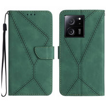 Load image into Gallery viewer, Stitching Embossed Leather Phone Case, For Xiaomi Redmi 12 5G, For Xiaomi 13T / 13T Pro, For Xiaomi Redmi 12 4G Global, For Xiaomi POCO F5 5G, For Xiaomi POCO F5 Pro 5G, For Xiaomi Redmi Note 12S, For Xiaomi Redmi A1+ / A2+, For Redmi Note 12 Pro 4G