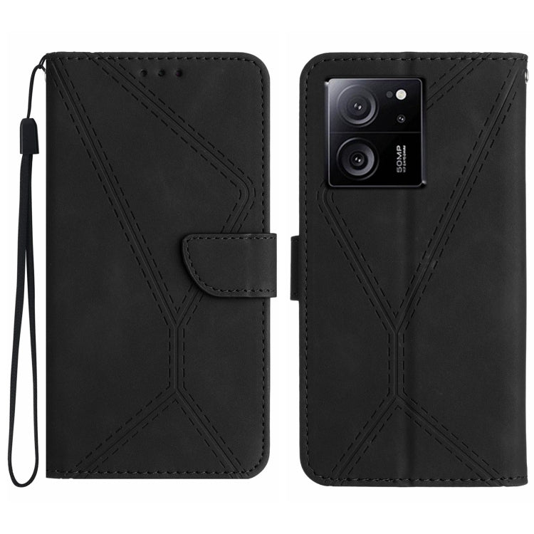 Stitching Embossed Leather Phone Case, For Xiaomi Redmi 12 5G, For Xiaomi 13T / 13T Pro, For Xiaomi Redmi 12 4G Global, For Xiaomi POCO F5 5G, For Xiaomi POCO F5 Pro 5G, For Xiaomi Redmi Note 12S, For Xiaomi Redmi A1+ / A2+, For Redmi Note 12 Pro 4G