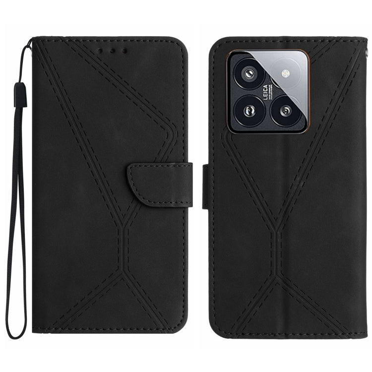 Stitching Embossed Leather Phone Case, For Xiaomi Redmi 13 4G Global / 5G Global, For Xiaomi Redmi A3, For Xiaomi Redmi Note 13 4G Global, For Xiaomi Redmi 13C 5G, For Xiaomi 14 Ultra, For Xiaomi 14 Pro, For Xiaomi 14, For Xiaomi Redmi 13C 4G