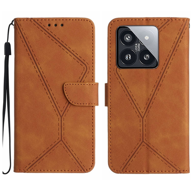 Stitching Embossed Leather Phone Case, For Xiaomi Redmi 13 4G Global / 5G Global, For Xiaomi Redmi A3, For Xiaomi Redmi Note 13 4G Global, For Xiaomi Redmi 13C 5G, For Xiaomi 14 Ultra, For Xiaomi 14 Pro, For Xiaomi 14, For Xiaomi Redmi 13C 4G
