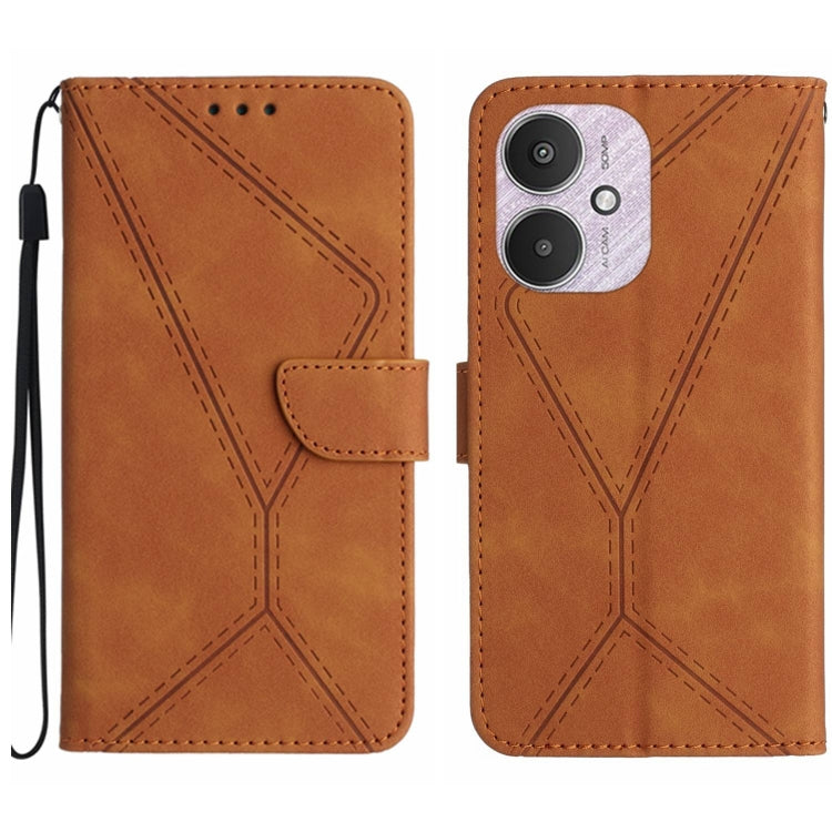 Stitching Embossed Leather Phone Case, For Xiaomi Redmi 13 4G Global / 5G Global, For Xiaomi Redmi A3, For Xiaomi Redmi Note 13 4G Global, For Xiaomi Redmi 13C 5G, For Xiaomi 14 Ultra, For Xiaomi 14 Pro, For Xiaomi 14, For Xiaomi Redmi 13C 4G
