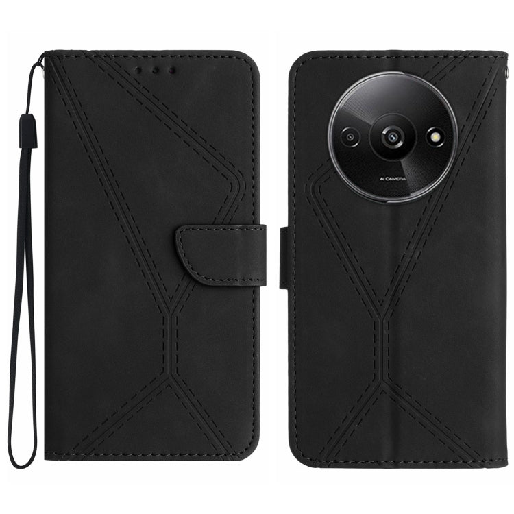Stitching Embossed Leather Phone Case, For Xiaomi Redmi 13 4G Global / 5G Global, For Xiaomi Redmi A3, For Xiaomi Redmi Note 13 4G Global, For Xiaomi Redmi 13C 5G, For Xiaomi 14 Ultra, For Xiaomi 14 Pro, For Xiaomi 14, For Xiaomi Redmi 13C 4G