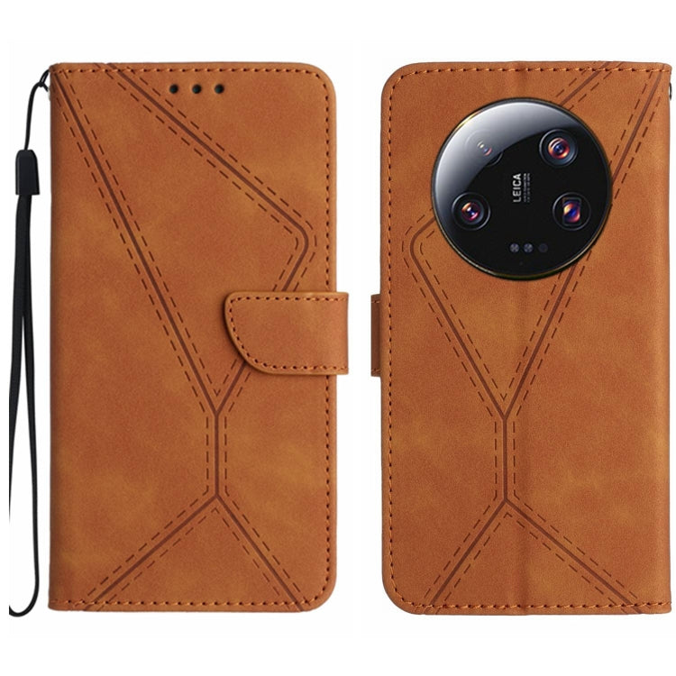 Stitching Embossed Leather Phone Case, For Xiaomi Redmi 13 4G Global / 5G Global, For Xiaomi Redmi A3, For Xiaomi Redmi Note 13 4G Global, For Xiaomi Redmi 13C 5G, For Xiaomi 14 Ultra, For Xiaomi 14 Pro, For Xiaomi 14, For Xiaomi Redmi 13C 4G