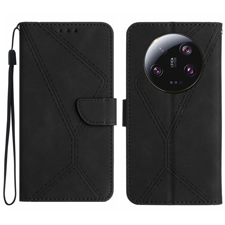 Stitching Embossed Leather Phone Case, For Xiaomi Redmi 13 4G Global / 5G Global, For Xiaomi Redmi A3, For Xiaomi Redmi Note 13 4G Global, For Xiaomi Redmi 13C 5G, For Xiaomi 14 Ultra, For Xiaomi 14 Pro, For Xiaomi 14, For Xiaomi Redmi 13C 4G