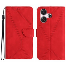 Load image into Gallery viewer, Stitching Embossed Leather Phone Case, For Xiaomi Redmi 13 4G Global / 5G Global, For Xiaomi Redmi A3, For Xiaomi Redmi Note 13 4G Global, For Xiaomi Redmi 13C 5G, For Xiaomi 14 Ultra, For Xiaomi 14 Pro, For Xiaomi 14, For Xiaomi Redmi 13C 4G