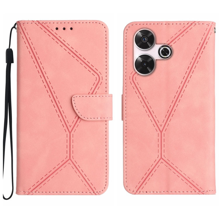 Stitching Embossed Leather Phone Case, For Xiaomi Redmi 13 4G Global / 5G Global, For Xiaomi Redmi A3, For Xiaomi Redmi Note 13 4G Global, For Xiaomi Redmi 13C 5G, For Xiaomi 14 Ultra, For Xiaomi 14 Pro, For Xiaomi 14, For Xiaomi Redmi 13C 4G
