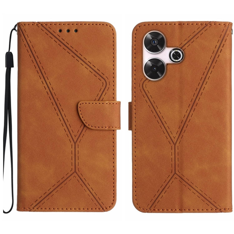 Stitching Embossed Leather Phone Case, For Xiaomi Redmi 13 4G Global / 5G Global, For Xiaomi Redmi A3, For Xiaomi Redmi Note 13 4G Global, For Xiaomi Redmi 13C 5G, For Xiaomi 14 Ultra, For Xiaomi 14 Pro, For Xiaomi 14, For Xiaomi Redmi 13C 4G