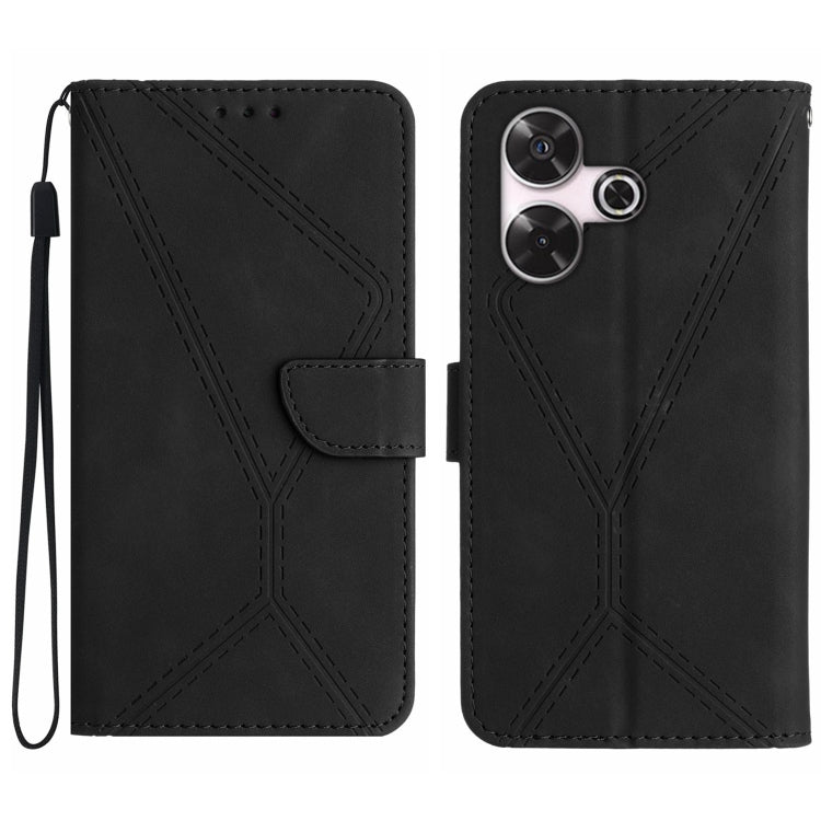 Stitching Embossed Leather Phone Case, For Xiaomi Redmi 13 4G Global / 5G Global, For Xiaomi Redmi A3, For Xiaomi Redmi Note 13 4G Global, For Xiaomi Redmi 13C 5G, For Xiaomi 14 Ultra, For Xiaomi 14 Pro, For Xiaomi 14, For Xiaomi Redmi 13C 4G