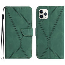 Load image into Gallery viewer, Stitching Embossed Leather Phone Case, For iPhone 11, For iPhone 11 Pro, For iPhone 11 Pro Max, For iPhone 14 Plus