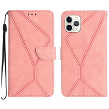 Load image into Gallery viewer, Stitching Embossed Leather Phone Case, For iPhone 11, For iPhone 11 Pro, For iPhone 11 Pro Max, For iPhone 14 Plus