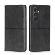 Load image into Gallery viewer, Cow Texture Magnetic Leather Phone Case