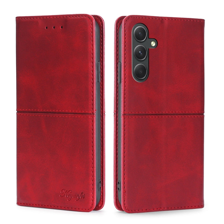 Cow Texture Magnetic Leather Phone Case