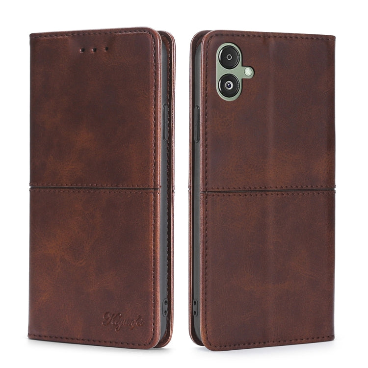 Cow Texture Magnetic Leather Phone Case