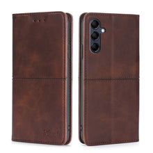 Load image into Gallery viewer, Cow Texture Magnetic Leather Phone Case