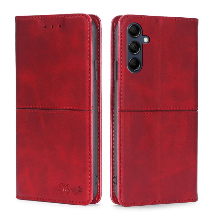 Cow Texture Magnetic Leather Phone Case