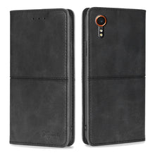 Load image into Gallery viewer, Cow Texture Magnetic Leather Phone Case