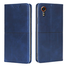 Load image into Gallery viewer, Cow Texture Magnetic Leather Phone Case