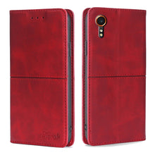 Load image into Gallery viewer, Cow Texture Magnetic Leather Phone Case