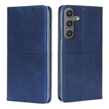 Load image into Gallery viewer, Cow Texture Magnetic Leather Phone Case