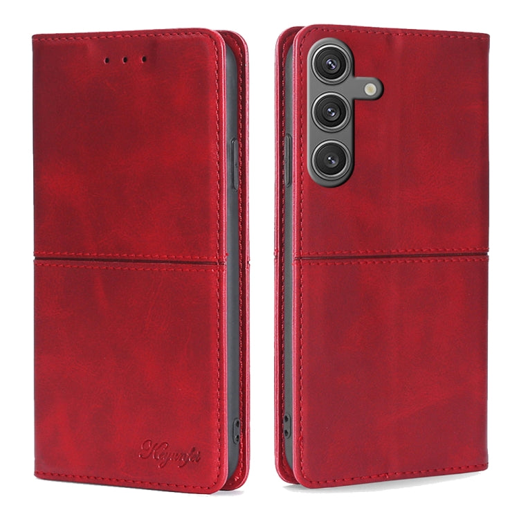 Cow Texture Magnetic Leather Phone Case
